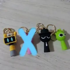 スプランキー　キーホルダー　4個セット　プライズ　新品未使用