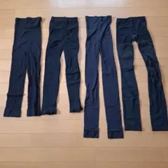 ⑤ブラックレギンス4点セット