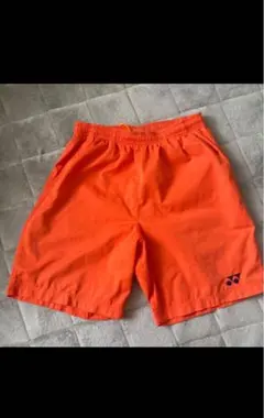 YONEX バドミントンショートパンツ M オレンジ
