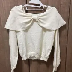 ems excite ビッグリボントップス アイボリー