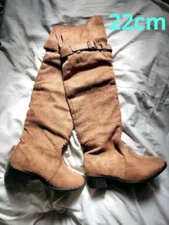 ロングブーツ フラット