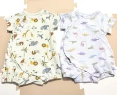 apres les cours ロンパース　半袖　70サイズ　2点セット　美品