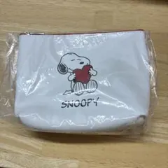 DHC スヌーピー ポーチとミラーセット　未開封
