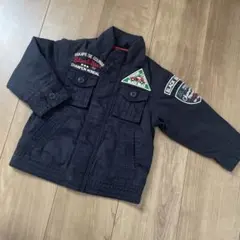 綺麗　ミキハウス　ブラックベアー　男の子　90 ジャケット　上着　ジャンパー　冬