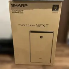 SHARP KI-RX100-W 加湿空気清浄機 ホワイト系のサムネイル