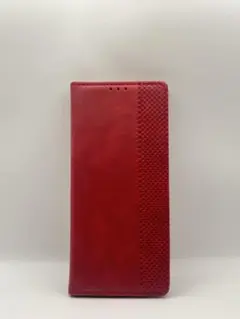 訳ありレッド 手帳型ケース Android用
