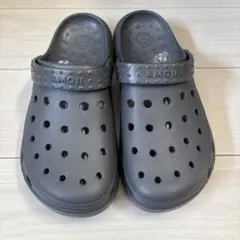 AMOJI サボサンダル グレー 28cm