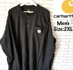 Carhartt カーハート ロンT トレンド 長袖 Tシャツ ヘンリーネック