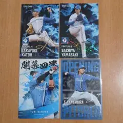 プロ野球チップス2025第2弾北海道日本ハムファイターズ9枚セット