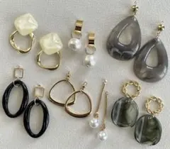 ハンドメイドピアスセット　まとめ売り