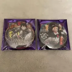 ルフィ サボ 輩缶バッジ ハロウィン 麦わらストア ワンピース