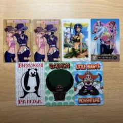 ワンピース　グミカード　7枚セット