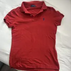 Ralph Lauren The Skinny Polo 半袖ポロシャツ レッド