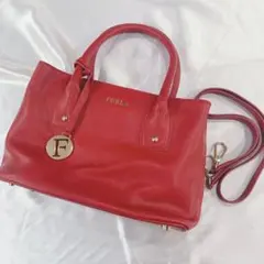 【FURLA】ショルダーバッグ／レッド