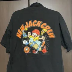 NEW JACK CREW グラフィックTシャツ ブラック