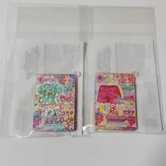 アイカツ 北大路さくら カードキーホルダー 2個セット