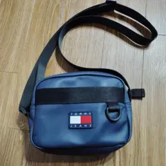 AX ネイビー ショルダーバッグ 収納袋付き - メルカリ