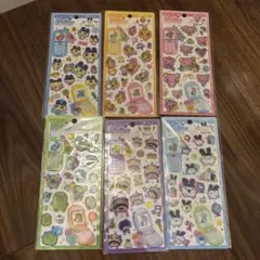 たまごっち　平成はっぴーふぉん シール 6種セット