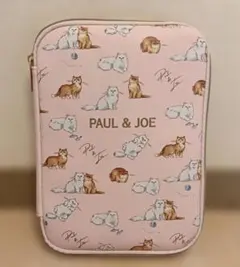 PAUL & JOE 猫柄 ポーチ ピンク