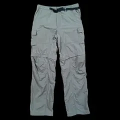 コロンビア TITANIUM 2wayコンバーチブルカーゴパンツ オリーブL