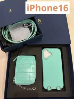 鈴木亜美さんプロデュース　ポーチ付きiPhoneケース　iPhone 16