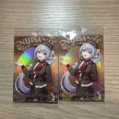 2枚セット 樋口楓 にじさんじウエハース2