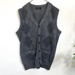 【美品】HIGHEST MATERIAL✨ニットベスト✨オフィス✨ユニセックス