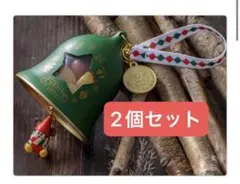 ディズニー　クリスマス　リルリンリン　スナックケース　ベル　2個セット