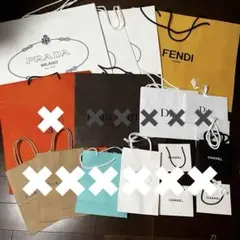 ブランドショッパー 4点まとめ売り PRADA FENDI HERMES など