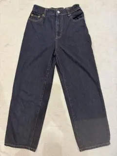 デニムバギーパンツ　Sサイズ
