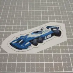 elf F1 タイレル フォーミュラーカー ステッカー