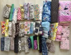 生地　はぎれセット　まとめ売り　キャラクター