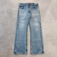 リーバイス517 Levis W34 ブルーデニム 青 古着 フレア 15769