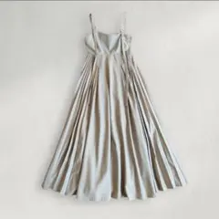 【新品】チコ キャミソールワンピース サイドプリーツ アシンメトリー 柔らかい