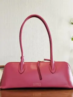 レザー ロングハンドルバッグ　バーニーズニューヨーク