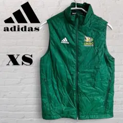 古着 adidas XS ダウンベスト NBA UNBC チームロゴ ＶＷのサムネイル