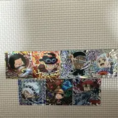 ワンピース ウエハースシール 7枚