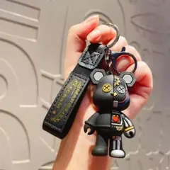 ZAKOL メカニカルベアー キーホルダー BLACK