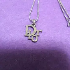 送料無料 Dior ロゴペンダント ネックレス