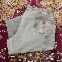 カーハート B11 MOS ダック ペインターパンツ 44×32 モスグリーン