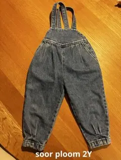 値下げ！soor ploom オーバーオール　デニム メルカリ