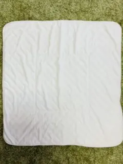 【美品】フード付き おくるみ 85×85 ブランケット