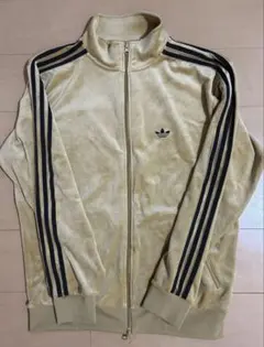 ニ*ス様 【ゴールド ベロア】アディダス ベッケンバウアー トラックジャケット