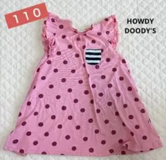 HOWDY DOODY'S ワンピース 110