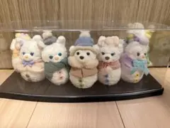ぬいぐるみチャーム　コンプリートセット　スノーウィーデイ　雪だるま