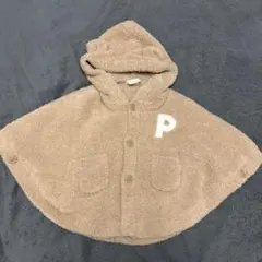 ジェラピケ ベビーポンチョ 80-90cm