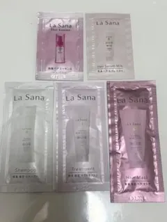 La Sana 海藻 ヘアケア サンプル 5点セット試供品のサムネイル