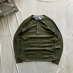 old gap /ヘンリーネック ロンT グリーン系 フェード 00s M
