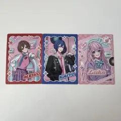 プロセカ メロパレ トレーディングカードA ルカ カイト メイコ