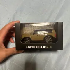 トヨタ　ランドクルーザー　250 プルバックカー　ミニカー